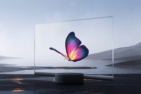 LG55寸OLED透明屏